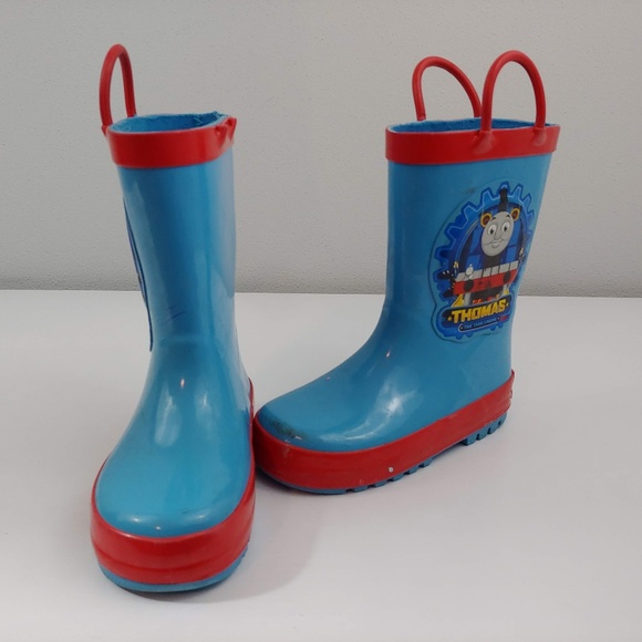 Thomas the Train Other - Youth boys 8 Thomas the Train rain boots blue